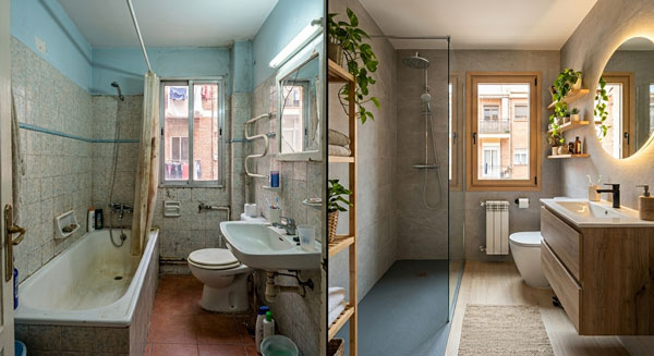 cambio de bañera por plato de ducha en Madrid reforma de baño