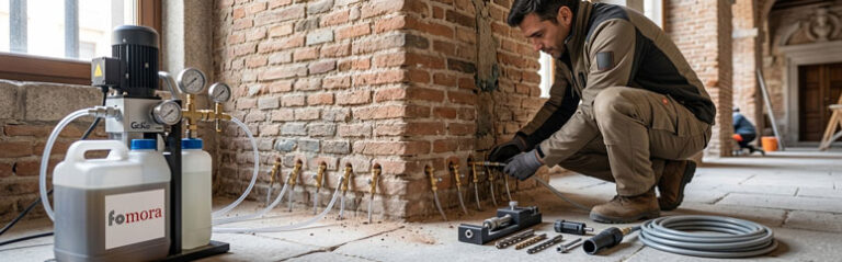 Fomora, saneamiento y tratamiento de humedades
